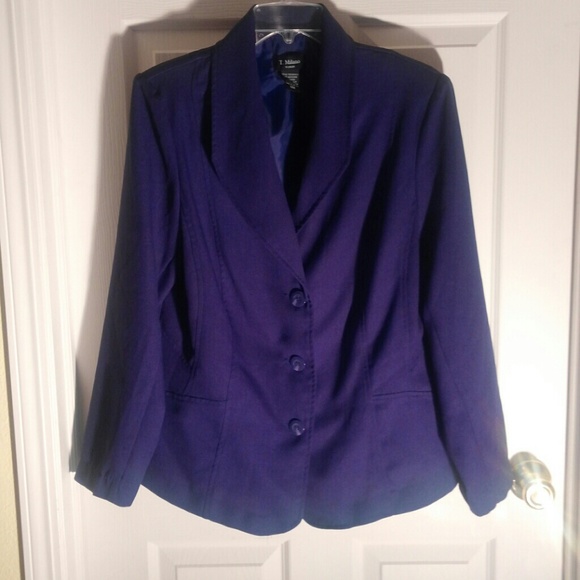 Purple Blazer