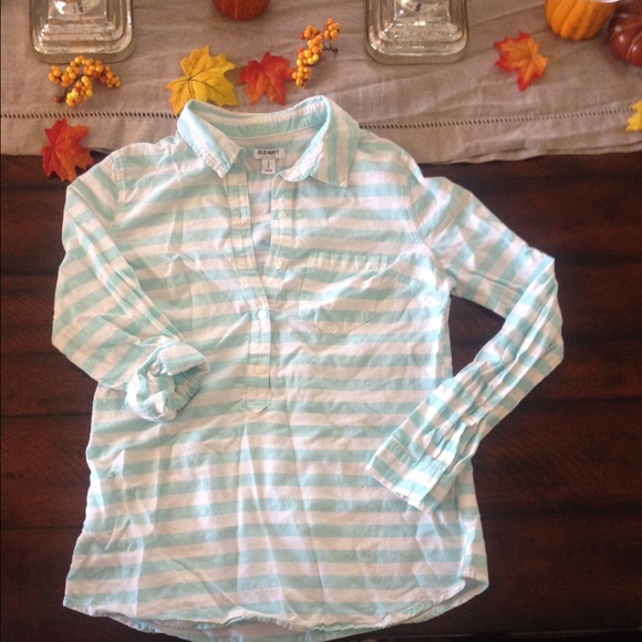 Half button up