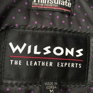 used wilson leather jacket