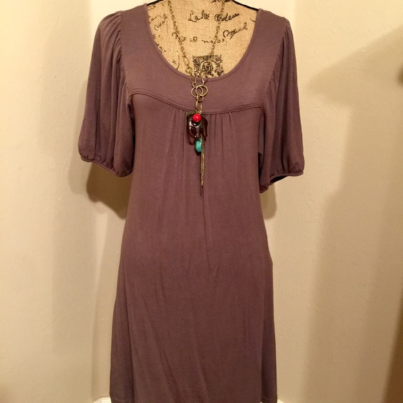 Brown dress