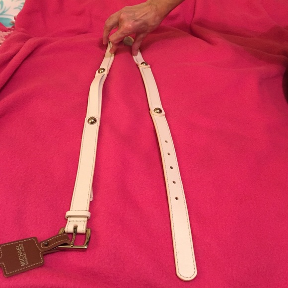 Michael Kors leather belt