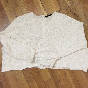 Zara crop top sweater
