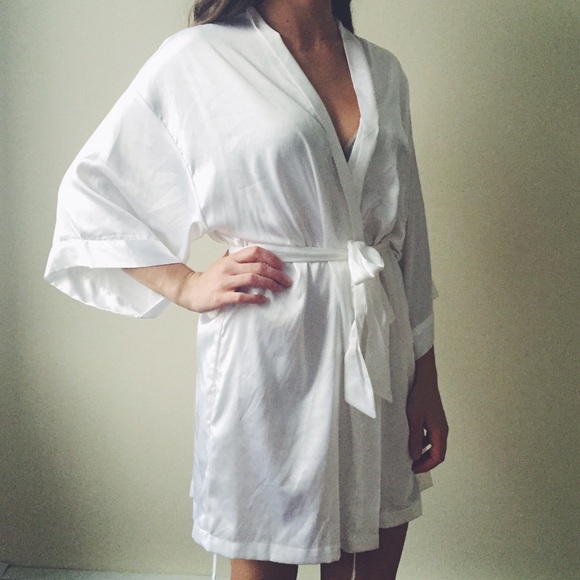 Silky Bride Robe