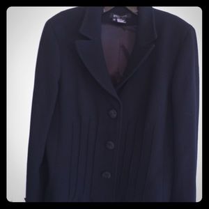 Wool blazer with special details