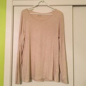 Tan basic long sleeve