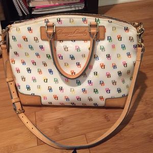 Multicolor Dooney & Bourke satchel