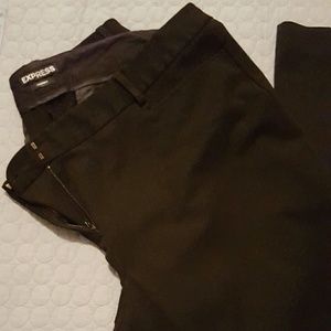 Express black columnist pants