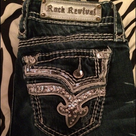 Rock Revival, boot cut jeans.