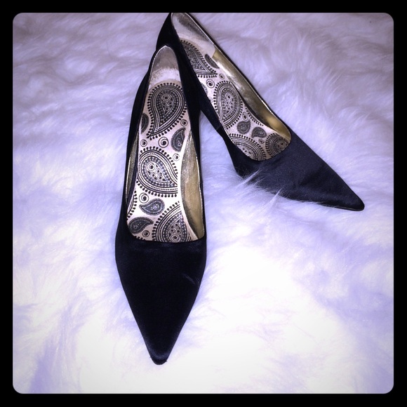 Satin Pumps
