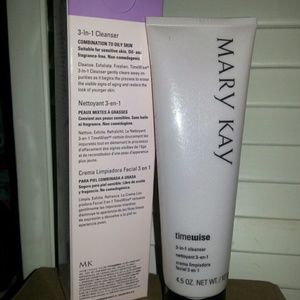 Mary kay 3-1 cleanser combination to oily skin