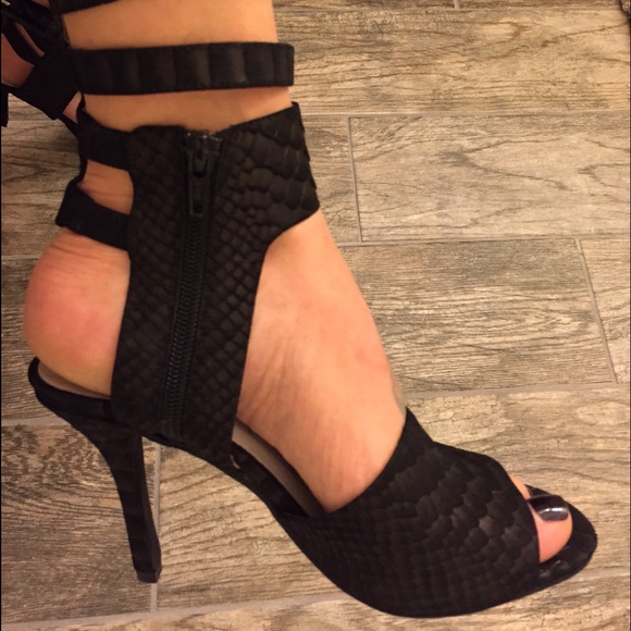 Jeffery Campbell strappy heels. Never worn. - Picture 2 of 4