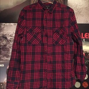 red and black flannel