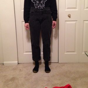 Vintage Levi Strauss black jeans