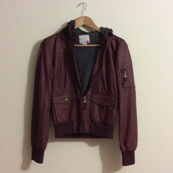 Empyre faux leather jacket