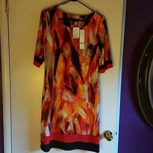 **SALE TODAY ONLY** Funky orange mini dress