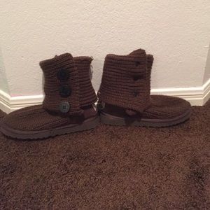 sparkly pink uggs