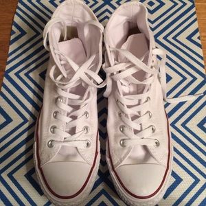 White High Top Converse