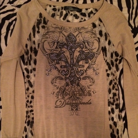 Angels and diamond long sleeve