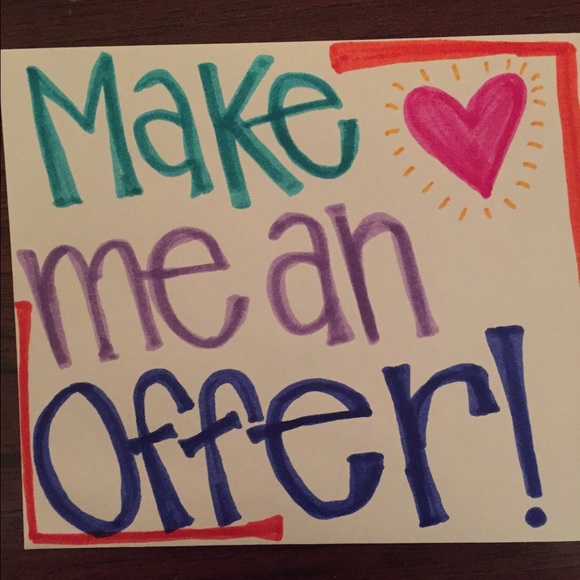 Make me an offer!