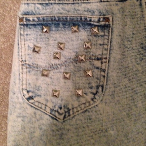 Vintage acid washed high waist Lee shorts - Picture 4 of 4