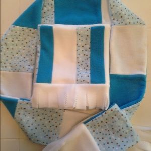 Scarf and boot cuffs