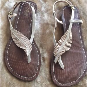 Carlos Santana Feather Sandal