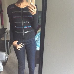 Zip up sweater