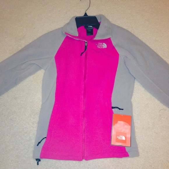 North Face Extra Small Windy Jacket in Dazzle Pink - Picture 1 of 2