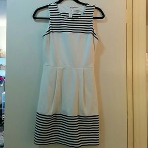 Madewell Verse striped dress XS