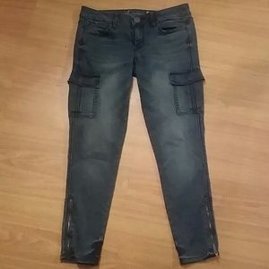 Cargo pocket jeggings
