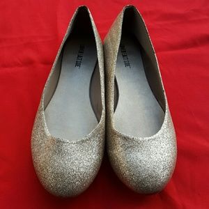 Sparkle Gold Flats
