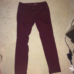Garnet/Burgandy Limited Stretch Pants