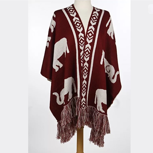 Elephant Sweater Shawl