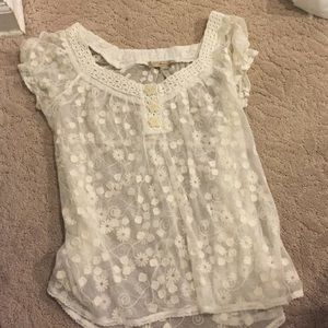 Lace Top Free People Inspired