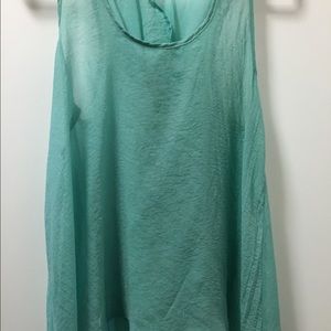 Turquoise top by Papaya (size M)