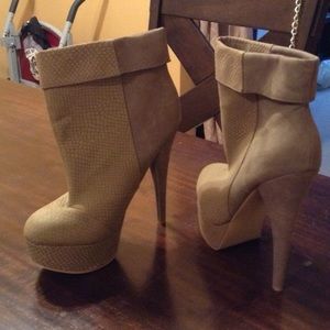 Nude Ankle Boots SOLD!!!