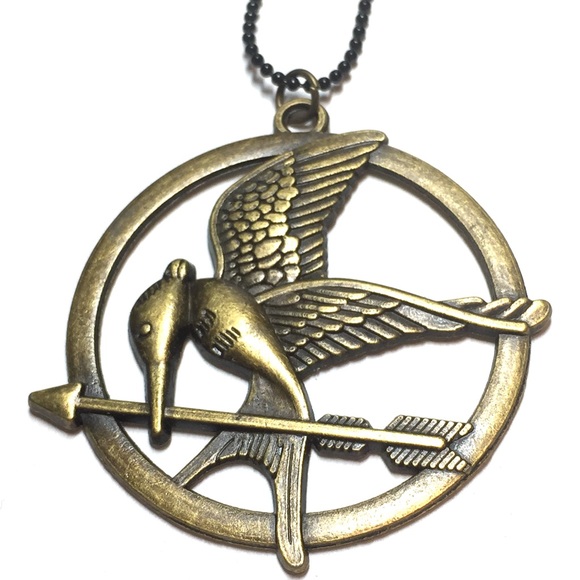 Jewelry - Hunger games Mockingjay necklace