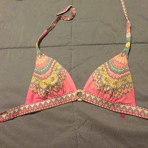 Victoria secret triangle push-up bikini top