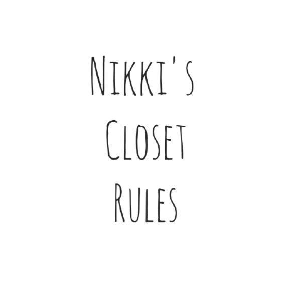 Welcome to my closet!
