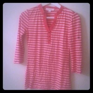 Stripe pink blouse Stripe pink blouse