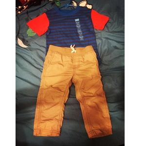 Toddler beige pants🙌🏽🍂🍂