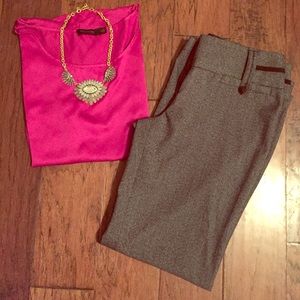 Tweed Style Trouser Slacks