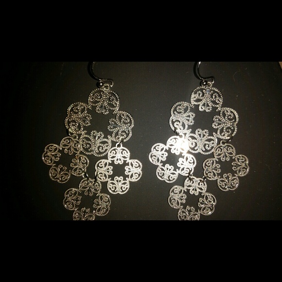 Lia Sophia Chime Earrings, Silver Tone