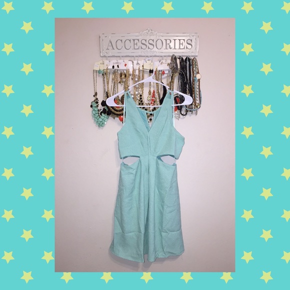 Mint Textured Dress