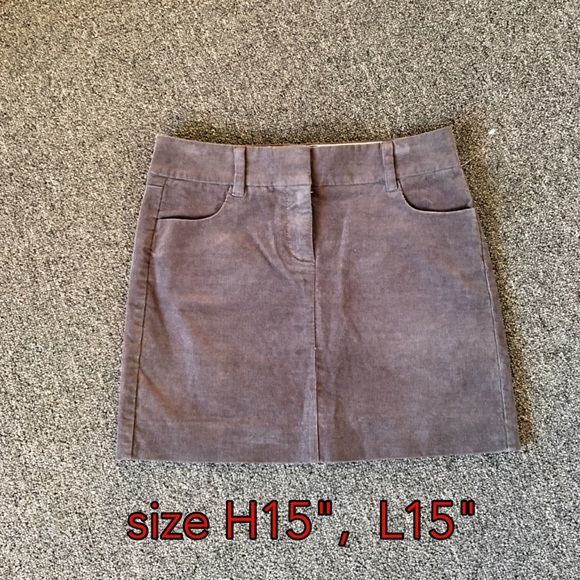 J.Crew Skirt size 0 color Gray like new