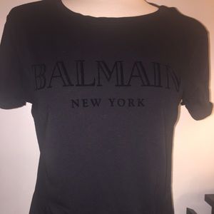 BALMAIN X H&M  BLACK SHIRT