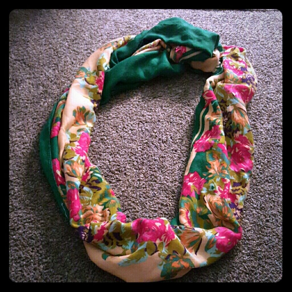 Floral scarf