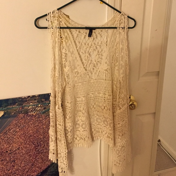 Lace vest