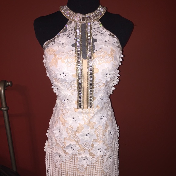 SOLD!!!!!!Rachel Allan Size 2 Lace Cocktail Dress