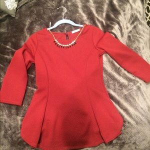 Peplum top